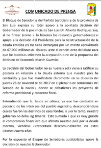 senadores