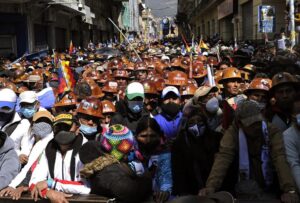 mineros bolivia