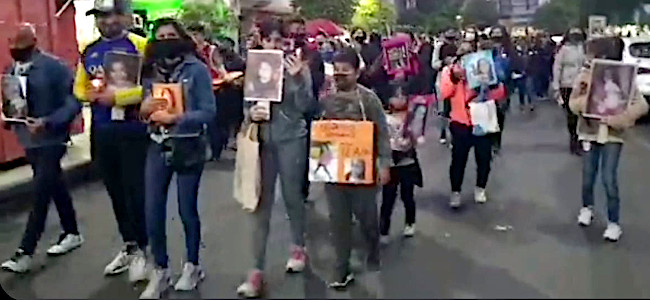 23-09-21 Marcha del silencio por Guadalupe 100 dias