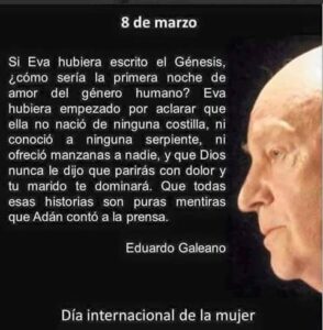 galeano por mujer