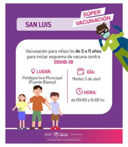 vacunacion menores