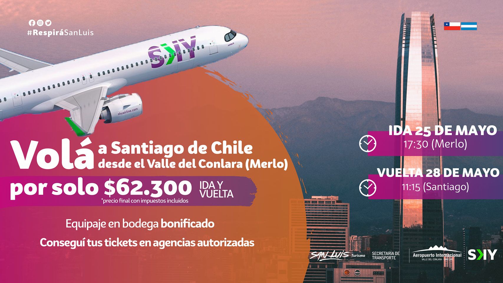 VUELO-SANTIAGO
