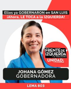 johana gobernadora