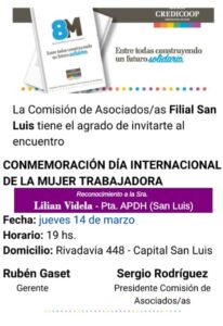 flyer mujer