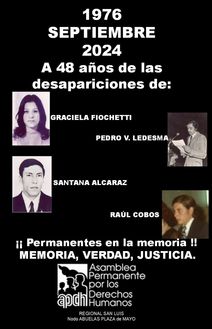 memoria comp desaparecidos septiembre