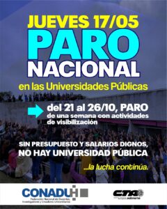 logo paro octubre