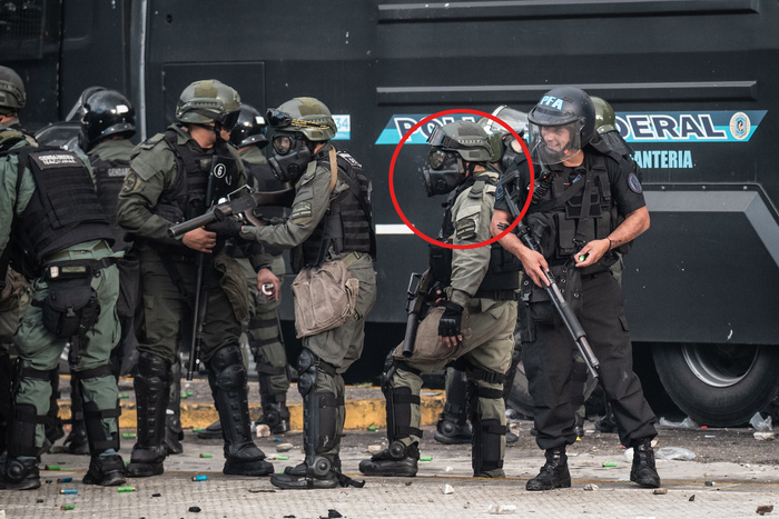 foto gendarme guerrero