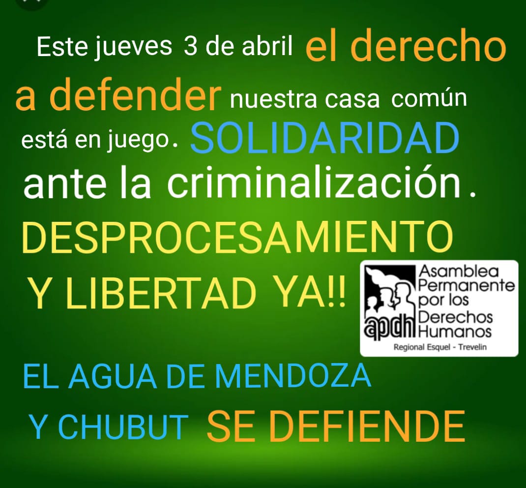 agua presos mza