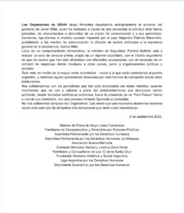 comunicado medios