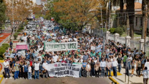marcha universitaria