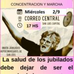 La Bronca contra Milei de Jubiladas y Jubilados marcha por las calles de San Luis!!!